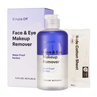 NATURE REPUBLIC - Simple Off Face & Eye Makeup Remover Water Proof Perfect Special Set