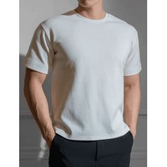 STYLEMAN - Crew-Neck Seam-Trim T-Shirt STYLEMAN - Crew-Neck Seam-Trim T-Shirt