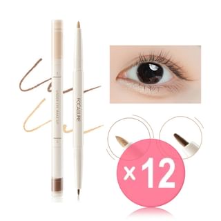 FOCALLURE - Double-headed Eye Contouring Stick - 2 Colors (x12) (Bulk Box)