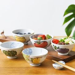 Choyce - Vegetable Print Ceramic Bowl