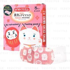 Kao - MegRhythm Steam Eye Mask Daruma Edition 5 pcs Kao - MegRhythm Steam Eye Mask Daruma Edition 5 pcs