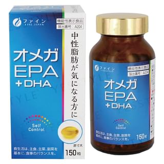 FINE JAPAN - Function Claims Omega3 EPA + DHA Capsules