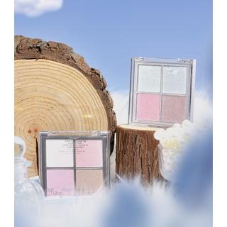 GOGO TALES - Colorful Glittering Highlight Palette - 2 Colors