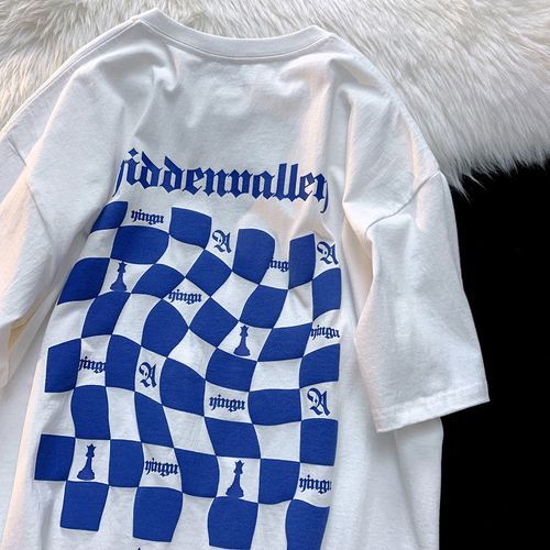  Unisex Infant Baby Clothes Checkerboard Crewneck