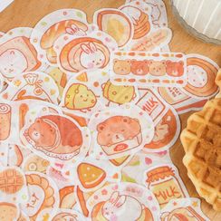 Nina's House - Animal & Baked Goods Print Stickers Nina's House - Animal & Baked Goods Print Stickers