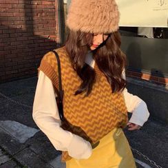 Paila - Stripe Knit Vest Paila - Stripe Knit Vest