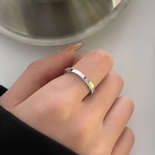 Toinianimos-Textured Sterling Silver Ring