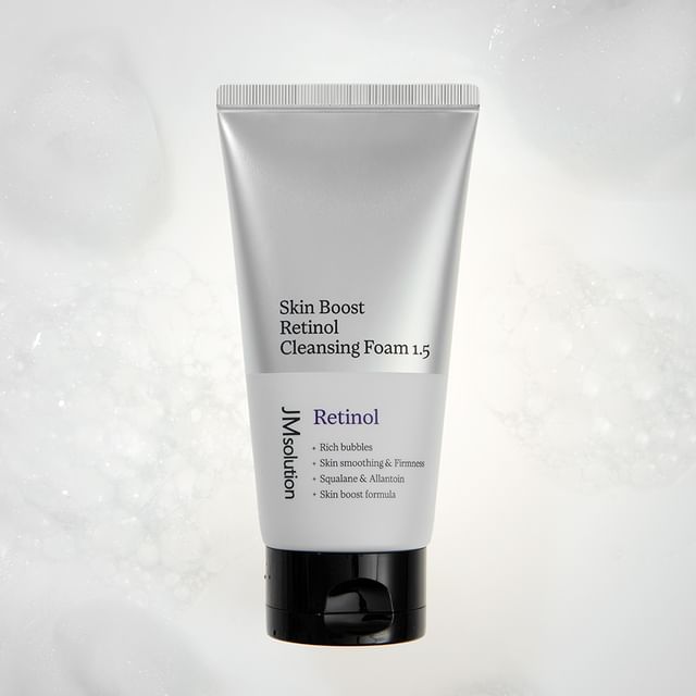 JMsolution-Skin Boost Retinol Cleansing Foam 15
