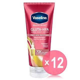 Vaseline - Healthy Bright Gluta-Hya Serum Burst Lotion Pro-Age Restore (x12) (Bulk Box)