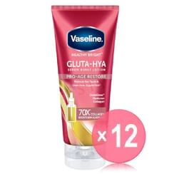Vaseline - Healthy Bright Gluta-Hya Serum Burst Lotion Pro-Age Restore (x12) (Bulk Box)