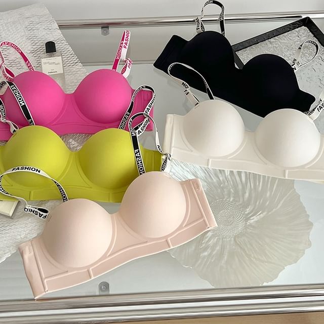 Gecko-Plain Bandeau Bra