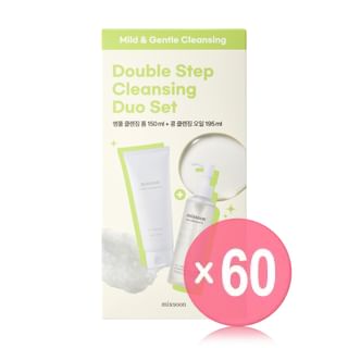 mixsoon - Double Step Cleansing Duo Set (x60) (Bulk Box)