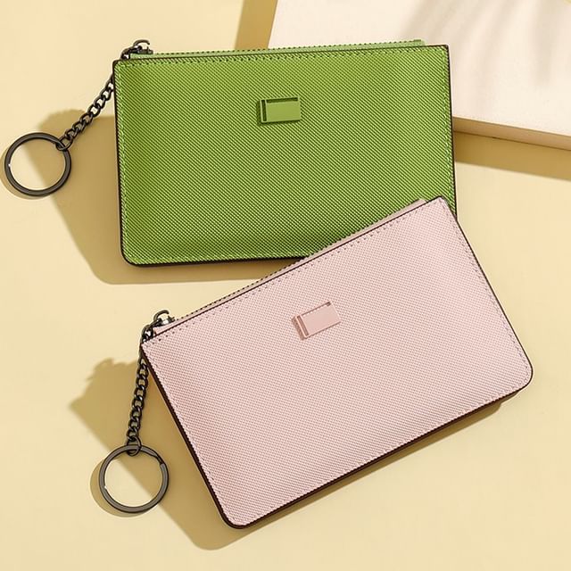 tablarosa-Faux Leather Coin Purse