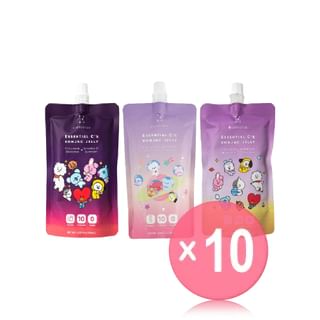 EVERYDAZE - Essential C's Konjac Jelly BT21 Edition - 3 Types (x10) (Bulk Box)