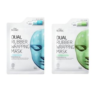 SCINIC - Dual Rubber Wrapping Mask - 2 Types
