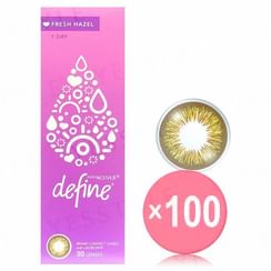 ACUVUE - 1 Day Define Fresh Lacreon Color Lens Fresh Hazel 30 pcs (x100) (Bulk Box)