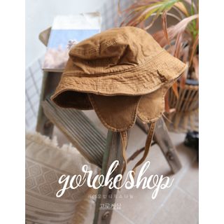 bucket hat with ear flaps