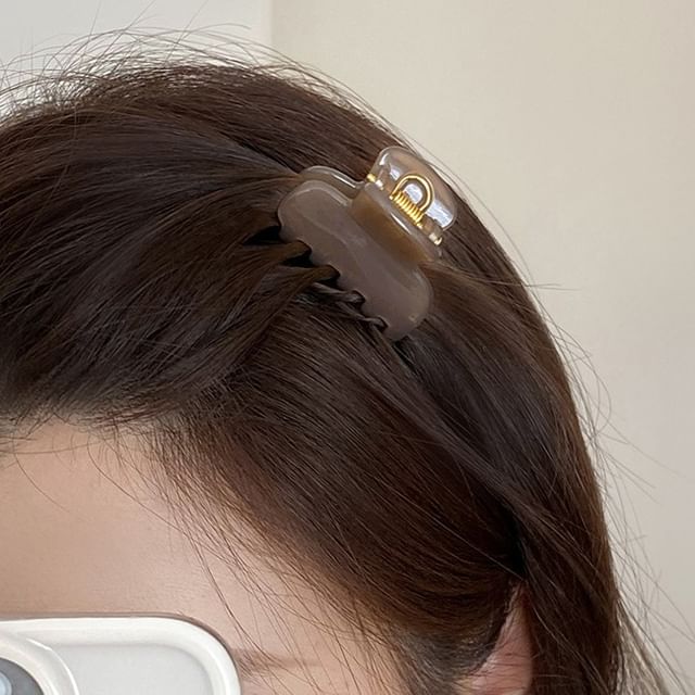 Show Mind-Plain Acrylic Hair Claw