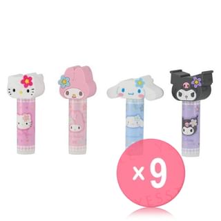 RACE - Sanrio x Kaohana Design Lip Balm With Mascot (x9) (Bulk Box)