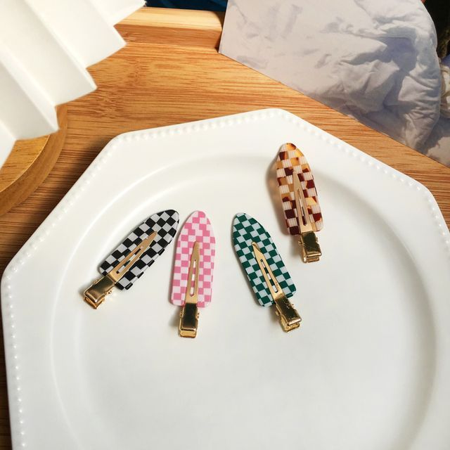 Ticoo-Check Hair Clip