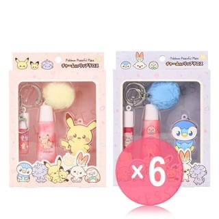 SHOBIDO - Pokemon Peaceful Place Lip Gloss With Charm (x6) (Bulk Box)