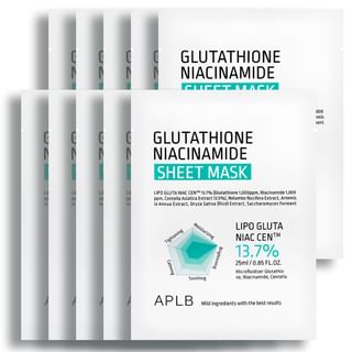 APLB - Glutathione Niacinamide Sheet Mask Set