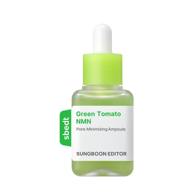 SUNGBOON EDITOR-Green Tomato NMN Pore Minimizing Ampoule - Ampolla Liftante