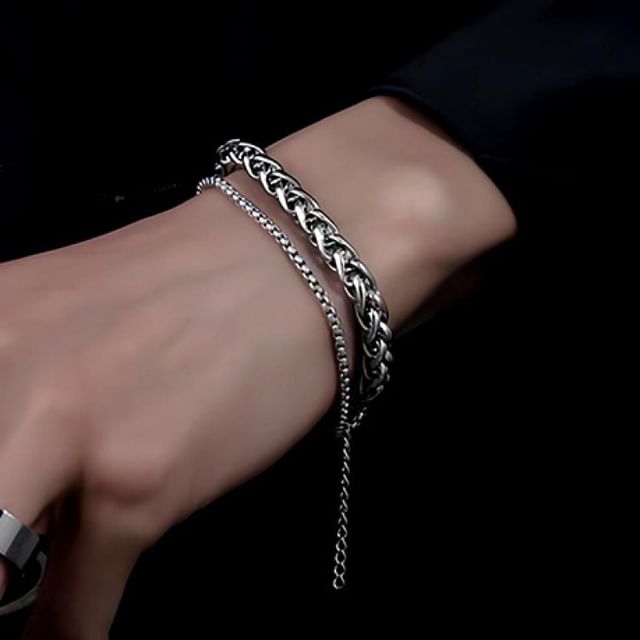 Soosina-Layered Chain Bracelet