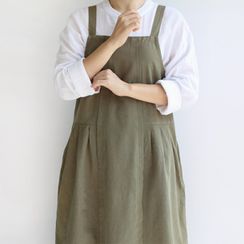 iswas - Button-Back Apron iswas - Button-Back Apron