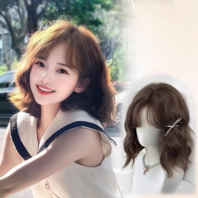 Jasmintinea-Short Full Wig - Wavy