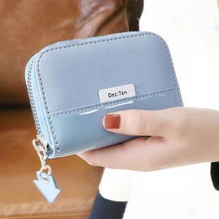 faux leather coin purse