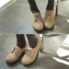 lace up oxford pumps