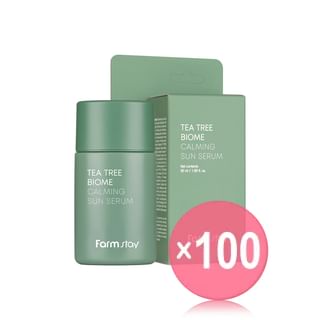 Farmstay - Tea Tree Biome Calming Sun Serum  (x100) (Bulk Box)