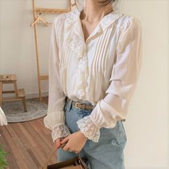 Pomona - Lace Trim Blouse Pomona - Lace Trim Blouse