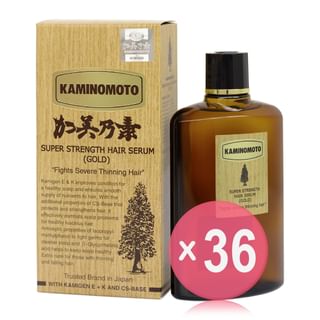 KAMINOMOTO - Super Strength Hair Serum Gold (x36) (Bulk Box)