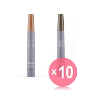 CODE GLOKOLOR - P. 4 Tips Brow Tint - 2 Colors (x10) (Bulk Box)