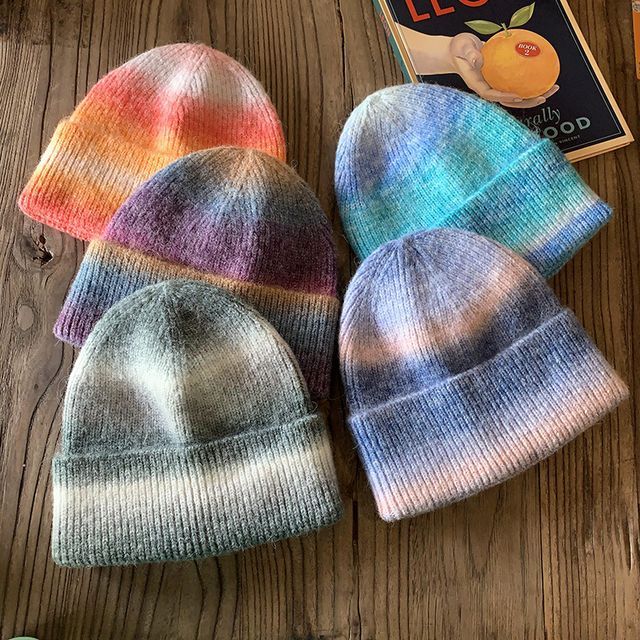 FROME-Gradient Knit Beanie