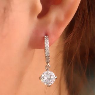 Seirios-Rhinestone Drop Earring