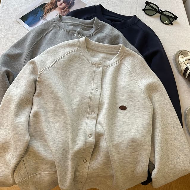 DIYI-Logo Button-Up Jacket
