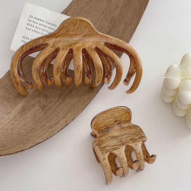 Allyrinta-Resin Hair Claw Clips Various Designs