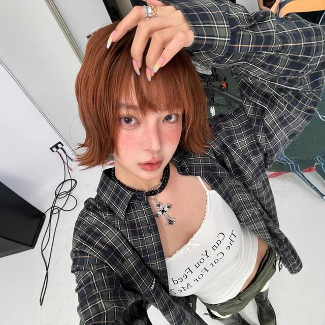 Jellyfish-Short Full Wig - Bob