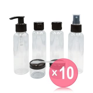 PARSA Beauty - Set Of 7: Travel Container 10pcs Bundle Set