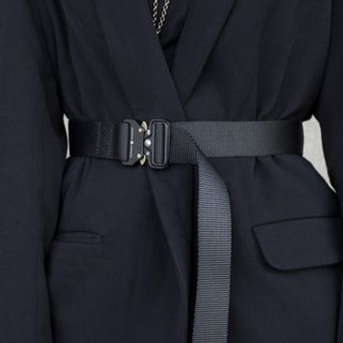 SIMPLE BLACK - Nylon Tactical Belt | YesStyle