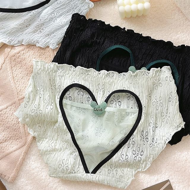 Pancherry-Cutout Lace Panties