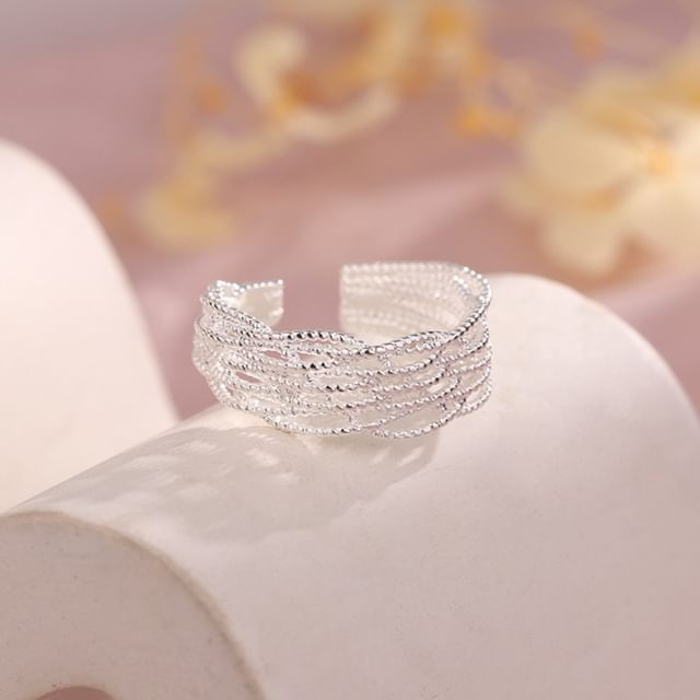Chimerro-Shiny Wide Open Ring