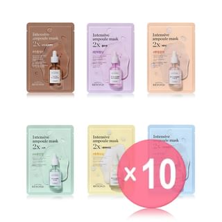 BEYOND - Intensive Ampoule Mask 2X - 6 Types (x10) (Bulk Box)