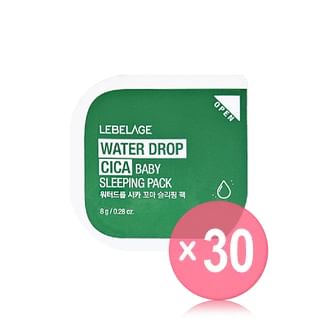 LEBELAGE - Water Drop Cica Baby Sleeping Pack (x30) (Bulk Box)
