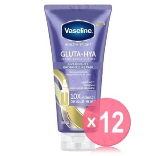 Vaseline - Healthy Bright Gluta-Hya Serum Burst Lotion Overnight Radiance Repair 300ml (x12) (Bulk Box)