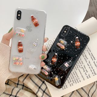 Handy Pie Miniature Drink Dessert Transparent Mobile Case Iphone Xs Max Xs Xr X 8 8 Plus 7 7 Plus 6s 6s Plus Yesstyle