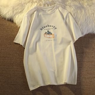 Honey River - Short-Sleeve Print T-Shirt | YesStyle